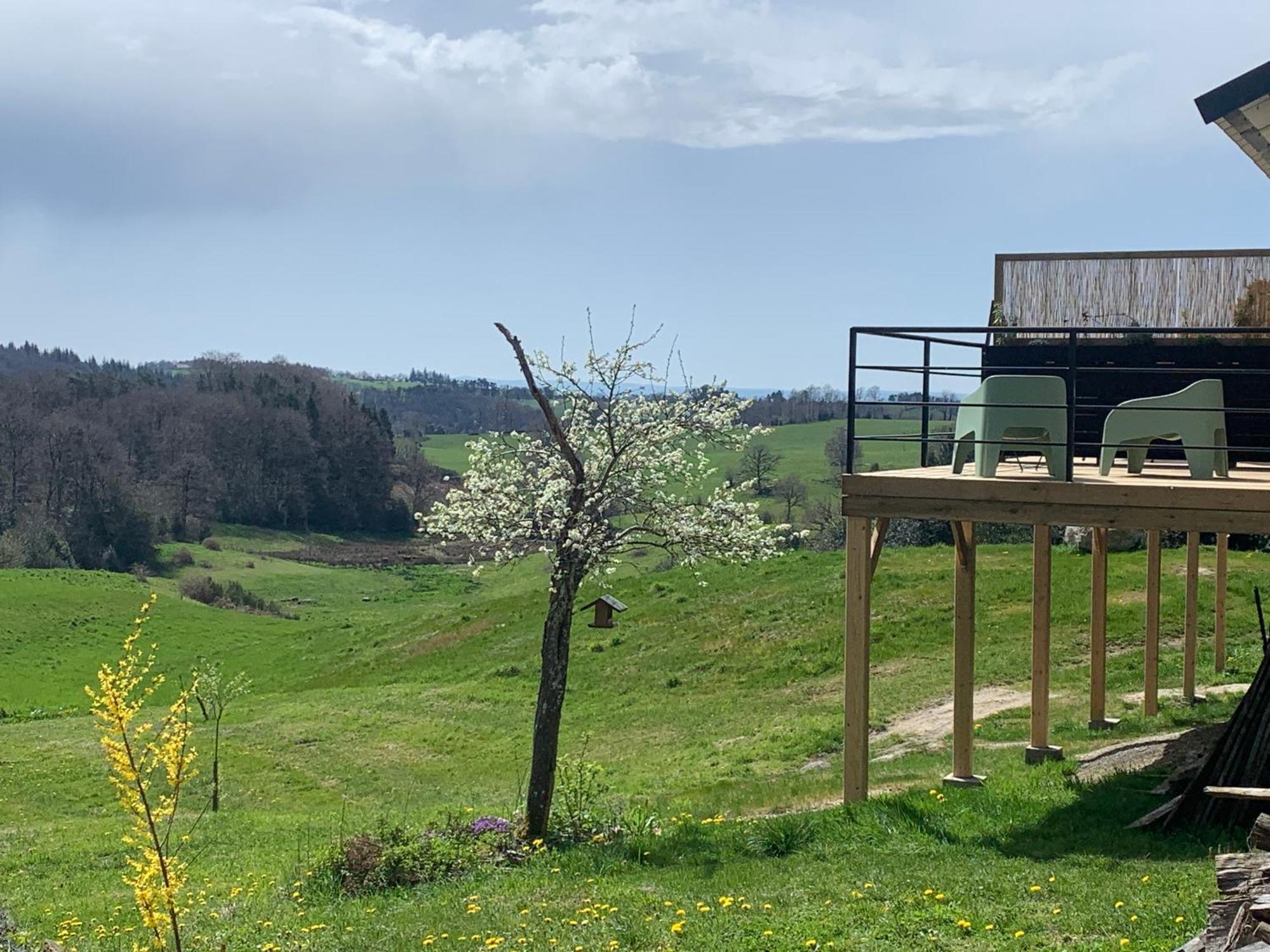 Aux Logis De Fonfroide Chez Mylene & David Bed & Breakfast Marcoles Exterior foto